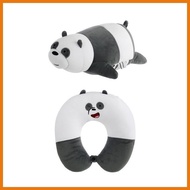 ▼ Miniso We Bare Bears U shaped Neck Pillow Travel Pillow Grizzly Panda Ice Bear