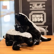 TRENDYSTYLE Badger Mongoose Plush, Wild Animal Room Decor Badger Honey Toy, Adorable Stuffed Doll Li