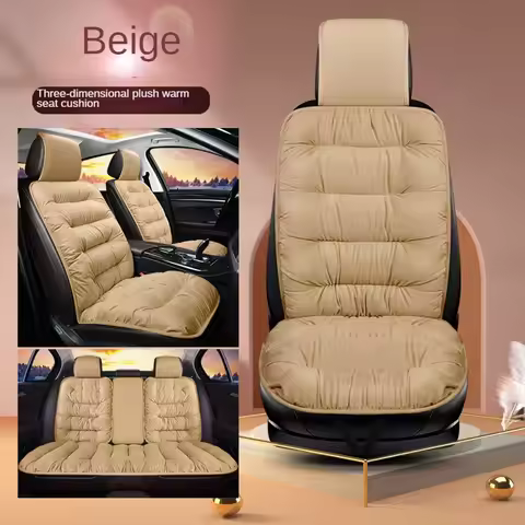 Universal Style Car Seat Cover Winter Cushion for Bmw X5 E87 E87 X1 F48 X2 X3 X4 X6 X7 M3 M4 M5 Auto
