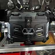45L heavy duty hard plastic top box (ALLOY LOOK) with base plate (HNJ, SEC, Niwra and RXR brand also
