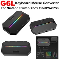 G6L Gaming Keyboard and Mouse Converter Adapter for Switch Xbox One/S/X PS3 PS4 Game Console Control
