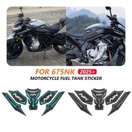 For CFMOTO 675NK 2025 2026 Motorcycle Anti Slip Fuel Tank Pad Side Knee Traction Grip Sticker NK675 