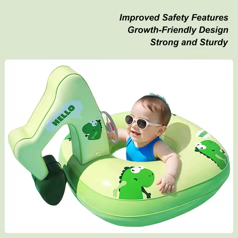 Swimming Pool Floats Excavator Shape Inflatable Pool Floats Water Lounger Raft Bed Mat Pad Toys For 