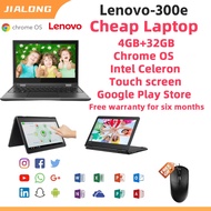 Lenovo laptop 300e 11.6-inch HD IPS Touchscreen 2 in 1 Chromebook, 4GB RAM, 32GB eMMC,  HDMI, Type-C