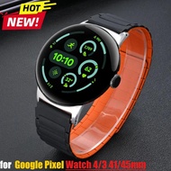 Soft Magnetic Strap for Google Pixel Watch 4 45mm Watch 3 45mm Silicone Loop Bracelet for GOOGLE PIX