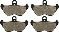 Pizgear Motorcycle Front Rear Brake Pads, for BMW, R850C R850R R850GS R850RT R1100GS R1100R R1100S R