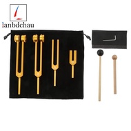 4Pcs Tuning Fork Set Tuning Fork (4096C, MI528, 128C, OM136.1),Body Tuning Forks for Chakra Set, Sou