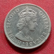 Koin Belize 50 Cents - Elizabeth II (1st portrait)