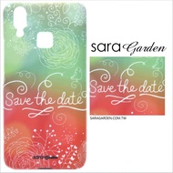 【Sara Garden】客製化 手機殼 SONY XZ3 保護殼 硬殼 漸層碎花雲彩