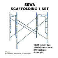 Rent Scaffolding T.170 1 Set 2 Main Frame 2 Crossbrace