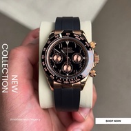 Seiko Mod Daytona Oyster Flex Rose Gold
