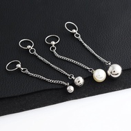 Personalized Piercing Fashion Long Chain Ball Ball Nipple Rings Sexy Bell Female Male Nipple Rings P