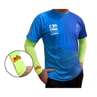 Kulsocs road to KLSCM neon arm sleeves KM kilometer series excellent UV and heat protection