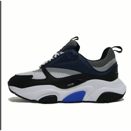 Good NewsDIOR DIOR B22 Leather Textile Shock Absorption Anti-slip Wear-resistant Life Casual Shoes M
