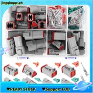 140Pcs Deutsch DT Series Waterproof Wire Connector Kit DT06-2/3/4/6S DT04-2/3/4/6P Automotive Sealed