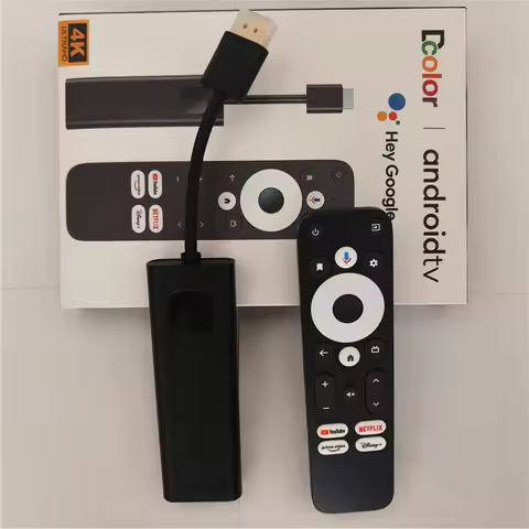 Original Android TV Stick GD1 4K Streaming Media Player Amlogic S905Y4 2G DDR4 16GB Netflix Google C