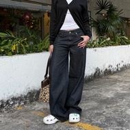 Angel mamba Dark night/gray (Low Waist Jeans) Low Rise Jeans