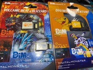 全新 行版 數碼暴龍手環 dim 卡 dimCARD 亞古獸 加布獸  冰火 一套4款