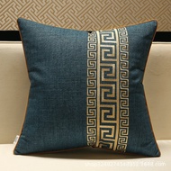 Large Cushion Bedside New Chinese Style Modern Core Pillow Pillow Sofa Lumbar Pillow Living Room Chi
