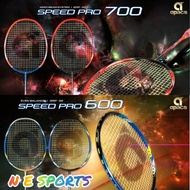 Badminton racket✥ஐ Apacs Speed Pro Badminton Racket 6/7 Free Apacs Overgrip (Original)