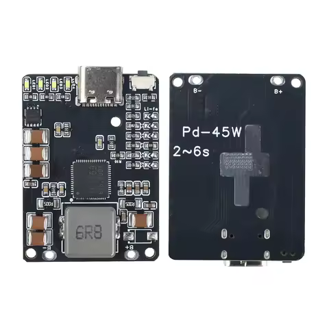 IP2369 45W 2S~6S lithium battery Charger/Discharger module USB Type-C PD QC fast charging 3S 4S 5S L