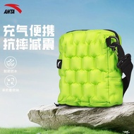 【Anta】Crossbody Bag, Women's Inflatable Shoulder Bag, Student Shoulder Bag, Down Jacket, Children's 