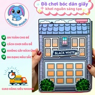 Dollhouse paper toys, Tocaboca paper toys, DIY toys for girls