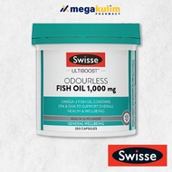 Swisse Ultiboost Odourless Fish Oil 1000mg (200 Caps)