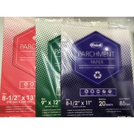 Parchment Paper 20 pieces 85gsm Certificate Diploma Paper Vision Certificate Printing