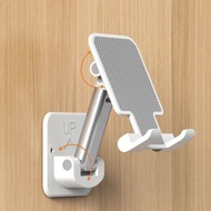 Mobile Phone Tablet Wall Bracket Charging Storage Bracket Stick Wall Foldable Retractable Sticky Wal