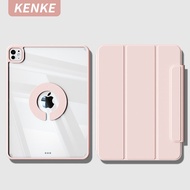 KENKE | เคส iPad 11 นิ้ว ป้องกันกระแทก ต้านแรงดัด พับได้ ครอบคลุมทั้งเครื่อง แม่เหล็ก ใส
