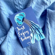 奇幻水母明信片—Just Enjoy Today