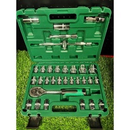 K-Force 32pcs 1/2" Drive Socket Bits Socket Wrench Set