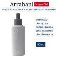 Innoskin B3 Serum 20% Niacinamide + 2% NAG Helps Reduce Dark Spots, Brighten and Restore Skin 50ml