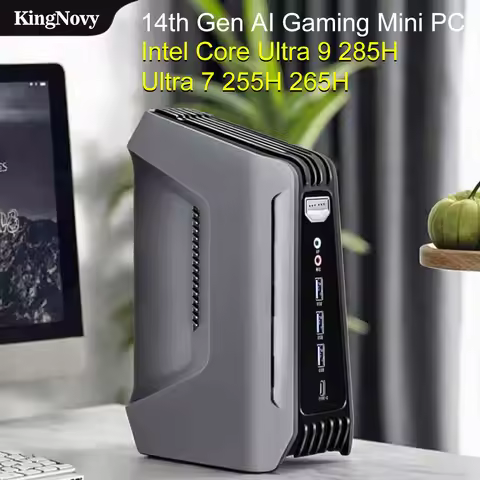 14th AI Gaming Mini PC Intel Ultra 9 285H/Ultra 7 255H Thunderbolt 4.0 2xDDR5 2xPCIe4.0 2x2.5G LAN W