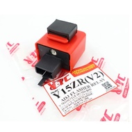 VTC FLASHER SIGNAL RELAY CONDENSER LED ADJUSTABLE LAMPU SIGNAL RELAY Y15 V1 V2 Y16 NMAX NVX V2 XMAX 