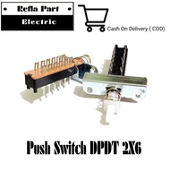 Push Switch DPDT 2x6