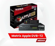 Set Top Box tv Digital DVB-T2 MATRIX / Set Top Box  MATRIX APPLE MERAH HD DVB-T2 Receiver TV DIGITAL