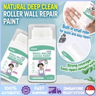 SG Wall Paint Anti Mould Paint White Paint DIY Wall Touch Up Paint with Roller Brush 100g buy 3 get 