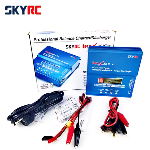 Original SKYRC iMAX B6AC V2 6A Lipo Battery Balance Charger LCD Display Discharger For RC Model Batt