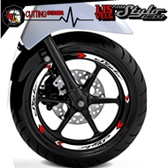 STYLO.02 MOTORCYCLE RIM STICKER/ CUTTING STICKER STYLO/ RIM STICKER MOTORCYCLE RIM STICKER