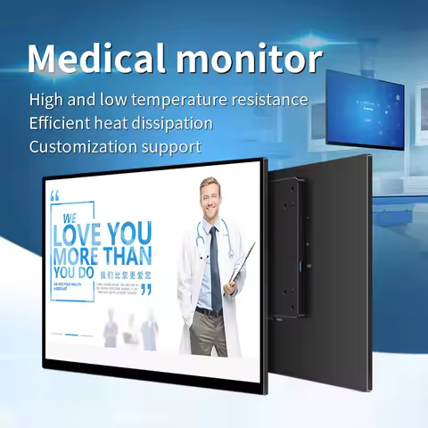 15.6 Inch 4k OLED 1ms 100% DCI-P3 Medical Grade Portable Monitor Touchscreen for Hospital Medical Eq