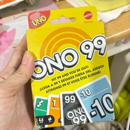 UNO 99 MATTEL GAME family card GAME