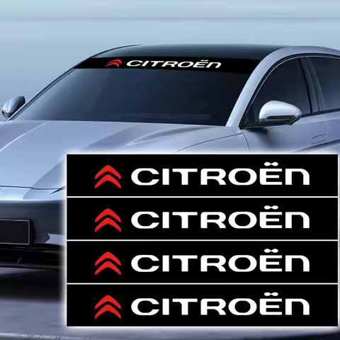 Car Windshield Sticker Fashion Sport Decals Decoration Sticker For Citroen C1 C2 C3 C4 C5 C6 C8 C4L 