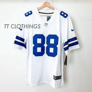 NFL American Football Premium Jersey Rugby Lamb #88 WHITE Dallas Cowboy Shirt Plus Size Men