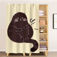 Customized Cabinet Curtain Cabinet Blocking Curtain Wardrobe Shoe Cabinet Anti-dust Curtain Partitio