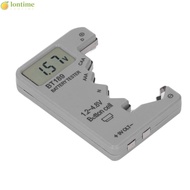 LONTIME Digital Battery Checker, Digital Display ABS Housing Digital Battery Tester, Universal Compa