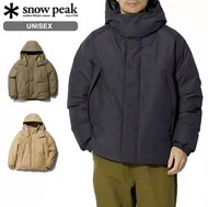 SNOW PEAK 2層防水阻燃羽絨外套 戶外機能抗寒保暖 香港發貨
