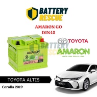[Installation Available] DIN45 | Din45L | LN1 | AMARON GO Car Battery | Toyota Corolla Altis Ford Fi