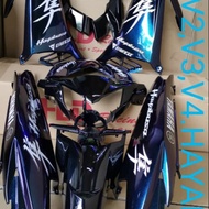 COVERSET YAMAHA 135 LC HAYABUSA V2 V3 V4 V5 V6 V7 V8 CHAMELEON